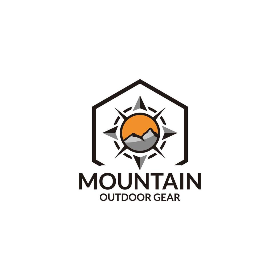 free mountain logo vector