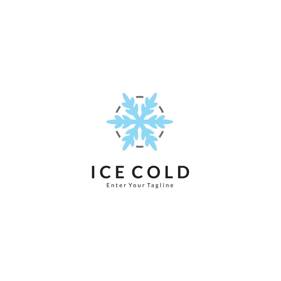 ice logo vector