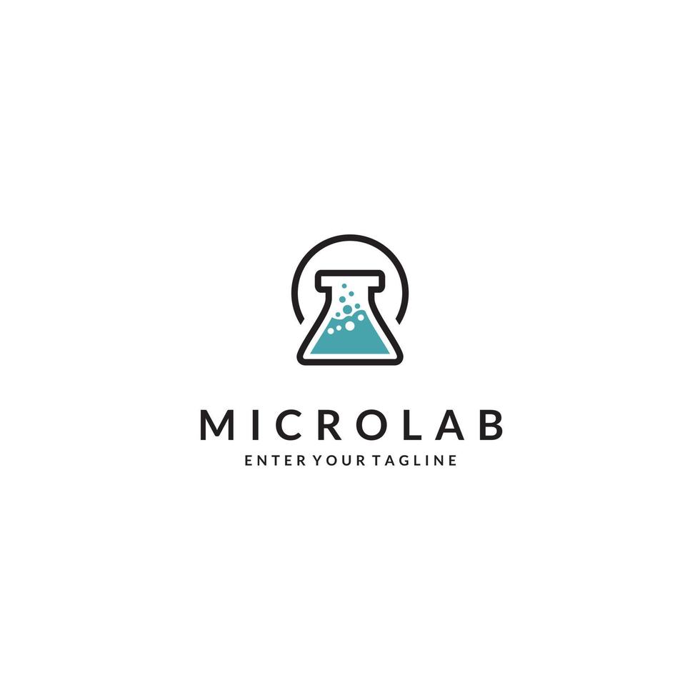 laboratory vector logo