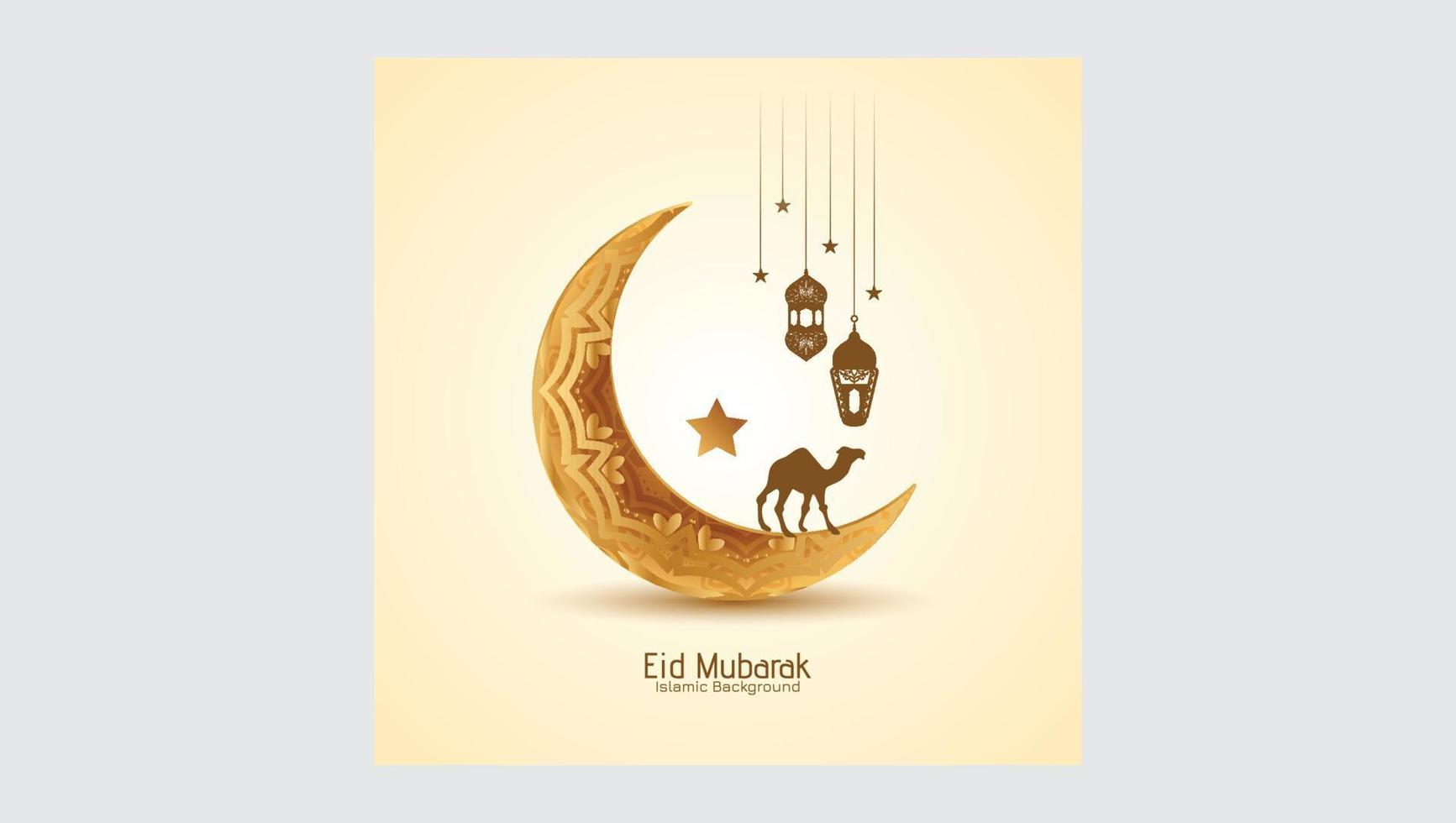 eid ul adha festival banner ads illustration vector