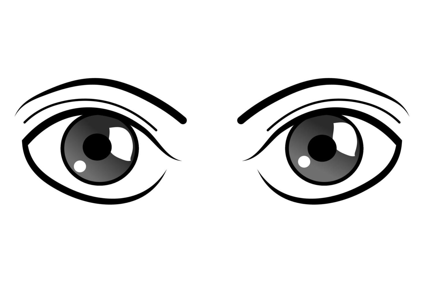 lindos ojos de dibujos animados colección de ojos de dibujos animados con una variedad de emociones lindos ojos de dibujos animados colección de ojos de dibujos animados con una variedad de emociones