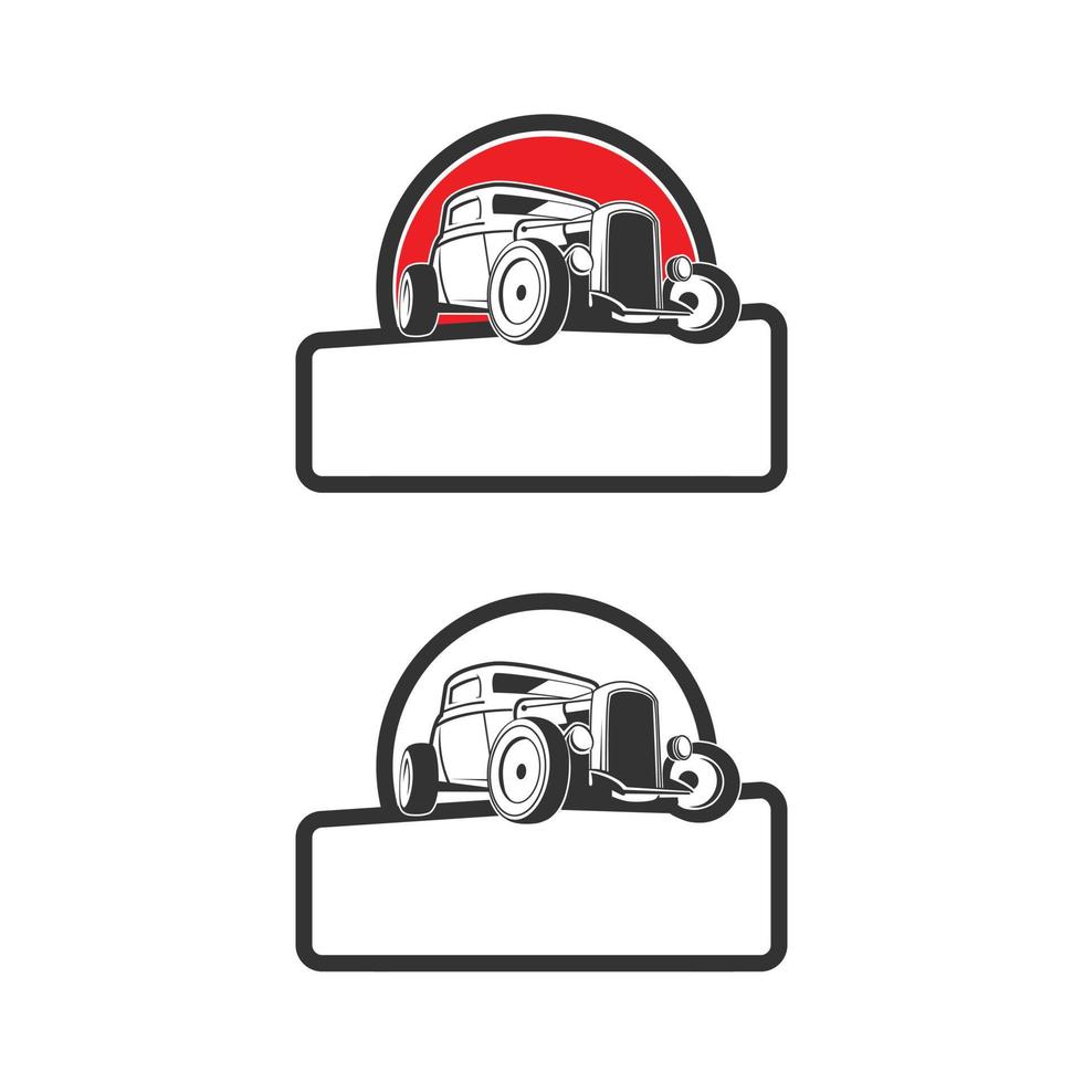 hot road vector illustration