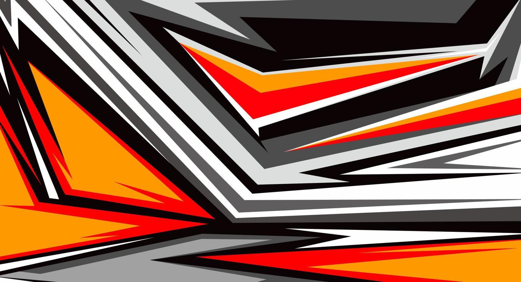 racing striping orange background free vector