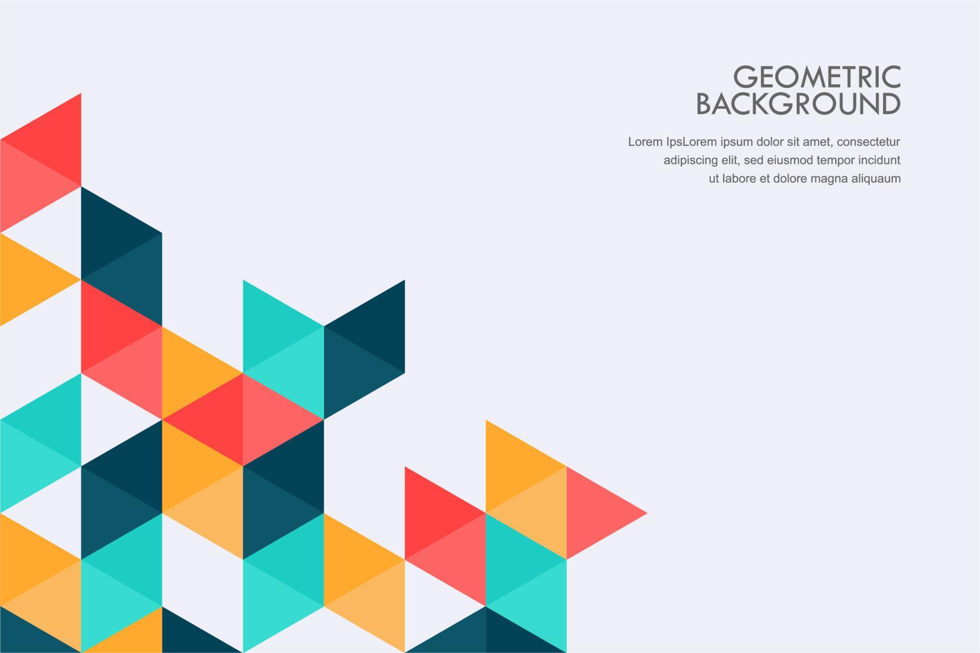 Geometric background free vector 8894573 Vector Art at Vecteezy