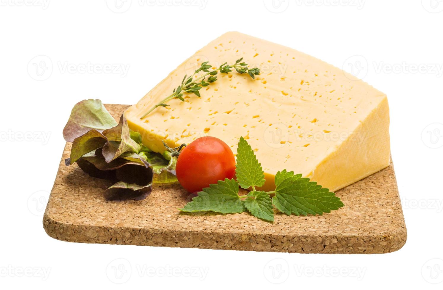 Cheese with thyme photo