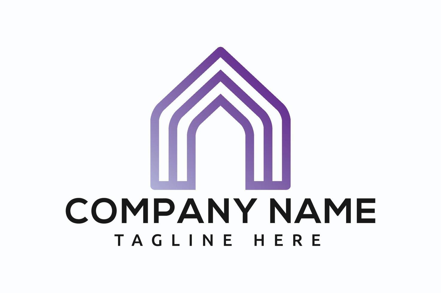 diseño de logotipo de pulpo de bienes raíces. diseño gráfico utilizable para diferentes empresas y organizaciones empresariales. vector