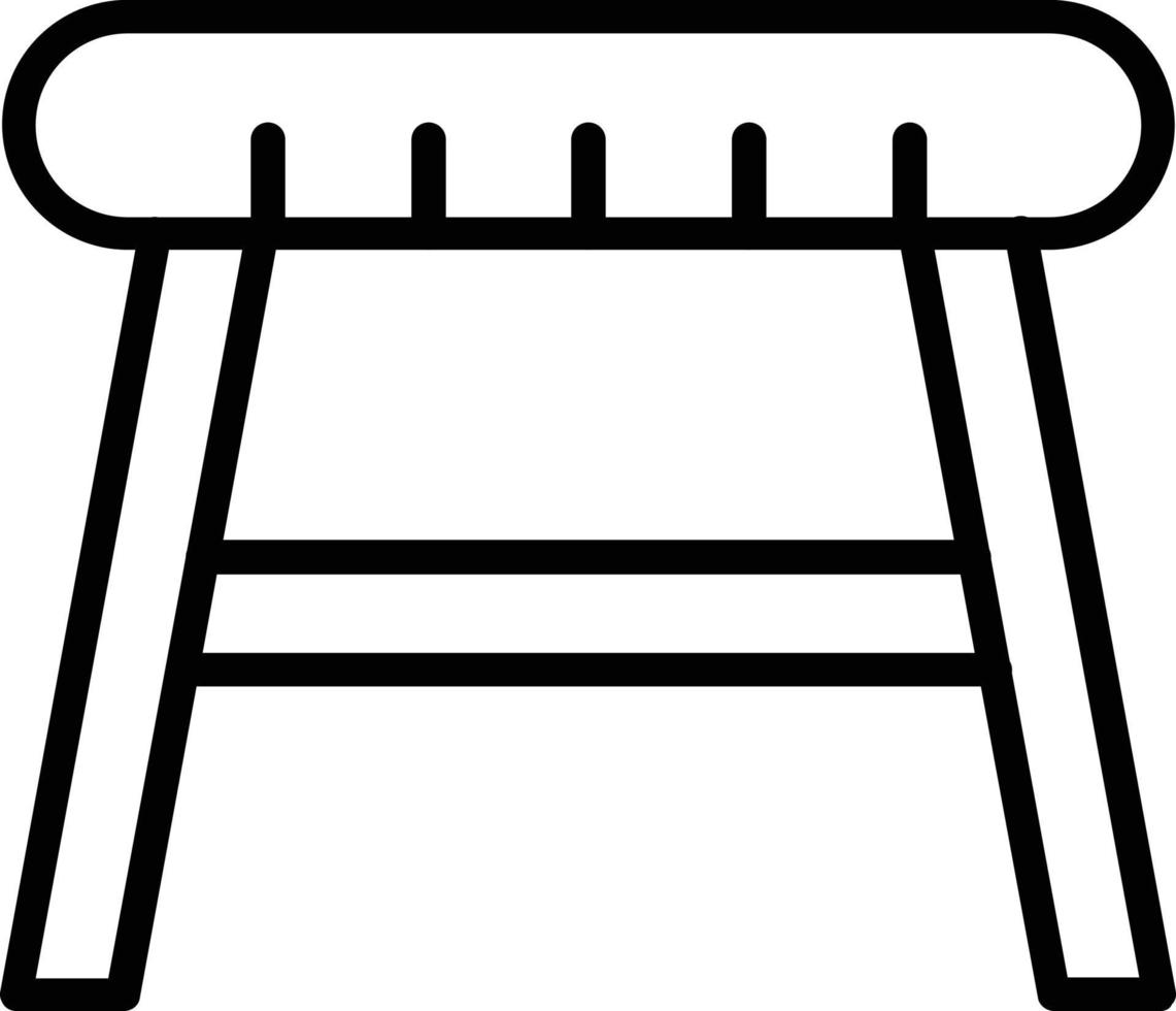 Stool  Vector Line Icon