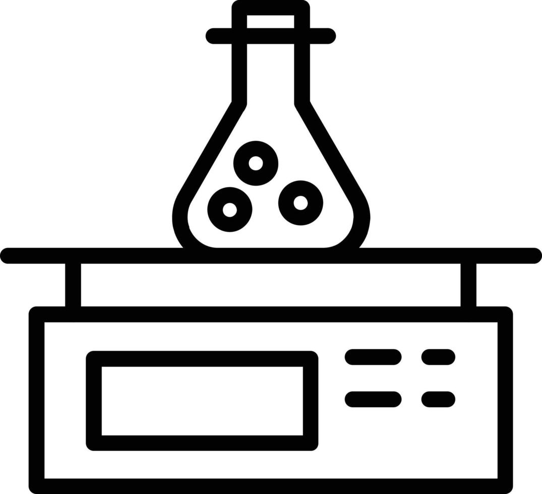 Measuring Vector Line Icon