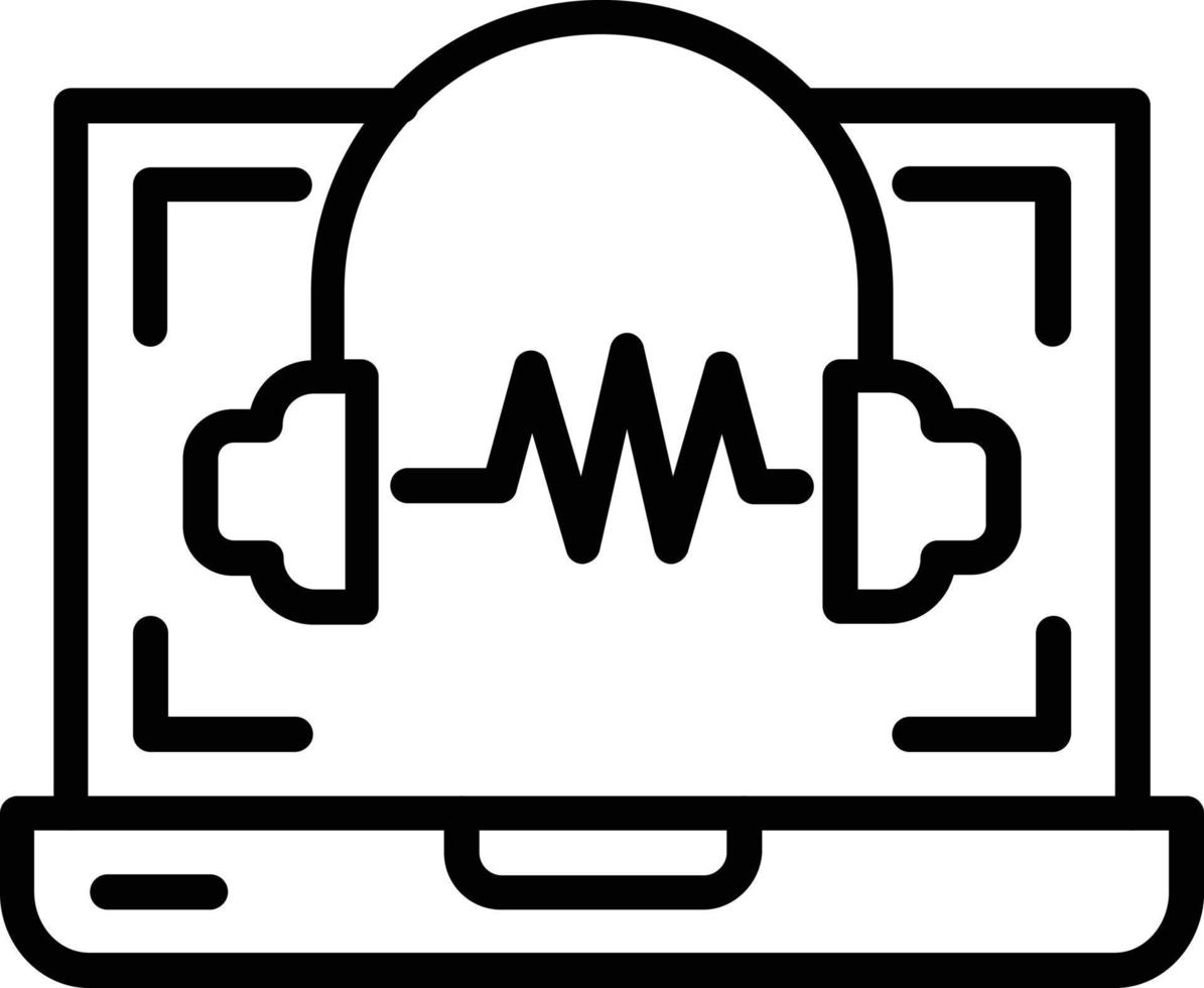 Music  Vector Line Icon