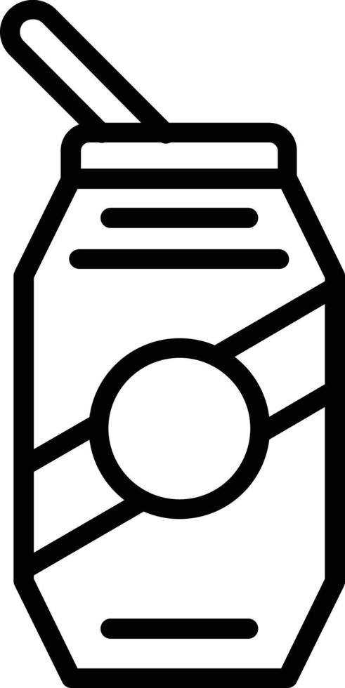 Soda Vector Line Icon