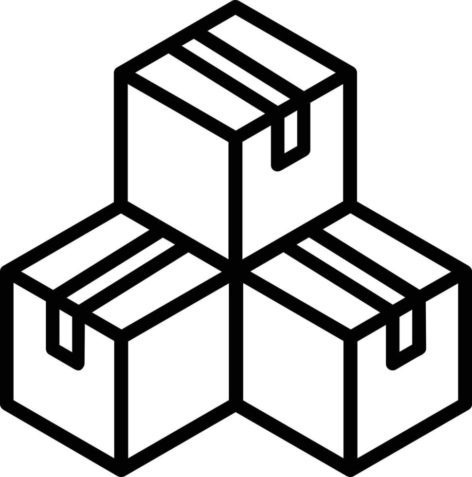Product Vector Line icon