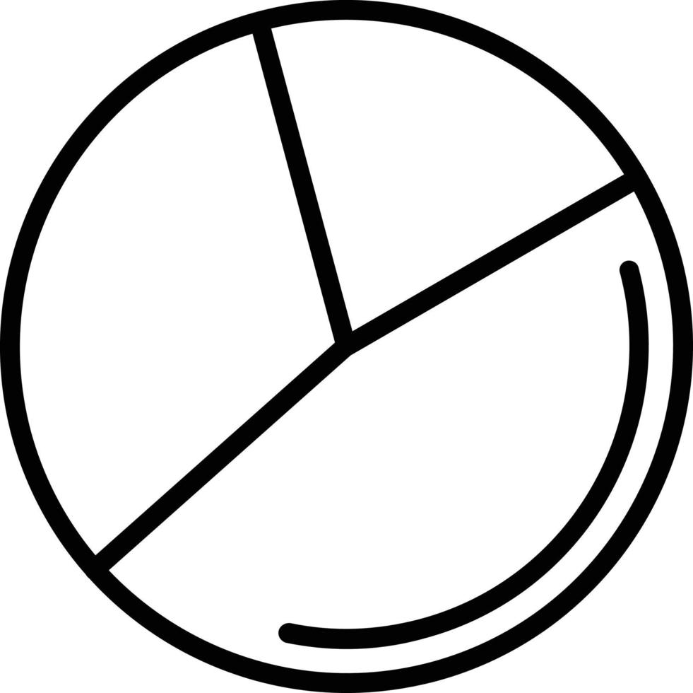 Graph Vector Line Icon