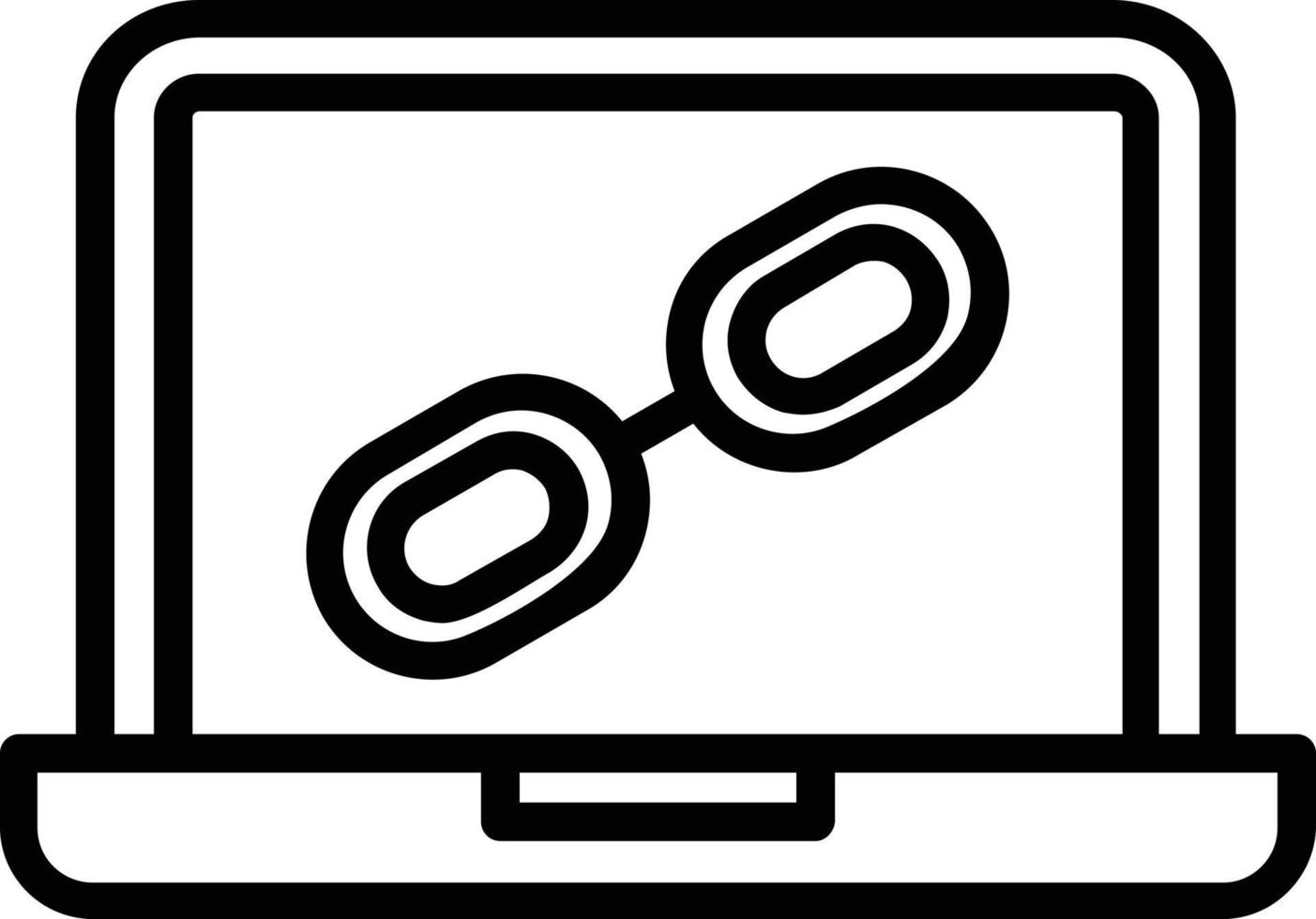 Link Vector Line Icon