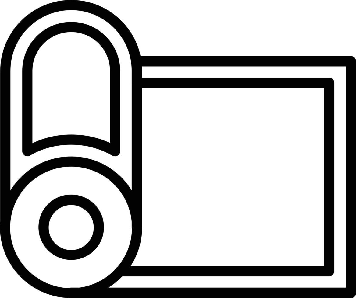Fabric Vector Line Icon
