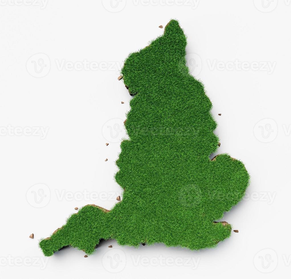 England country Grass and ground texture map 3d illustration photo