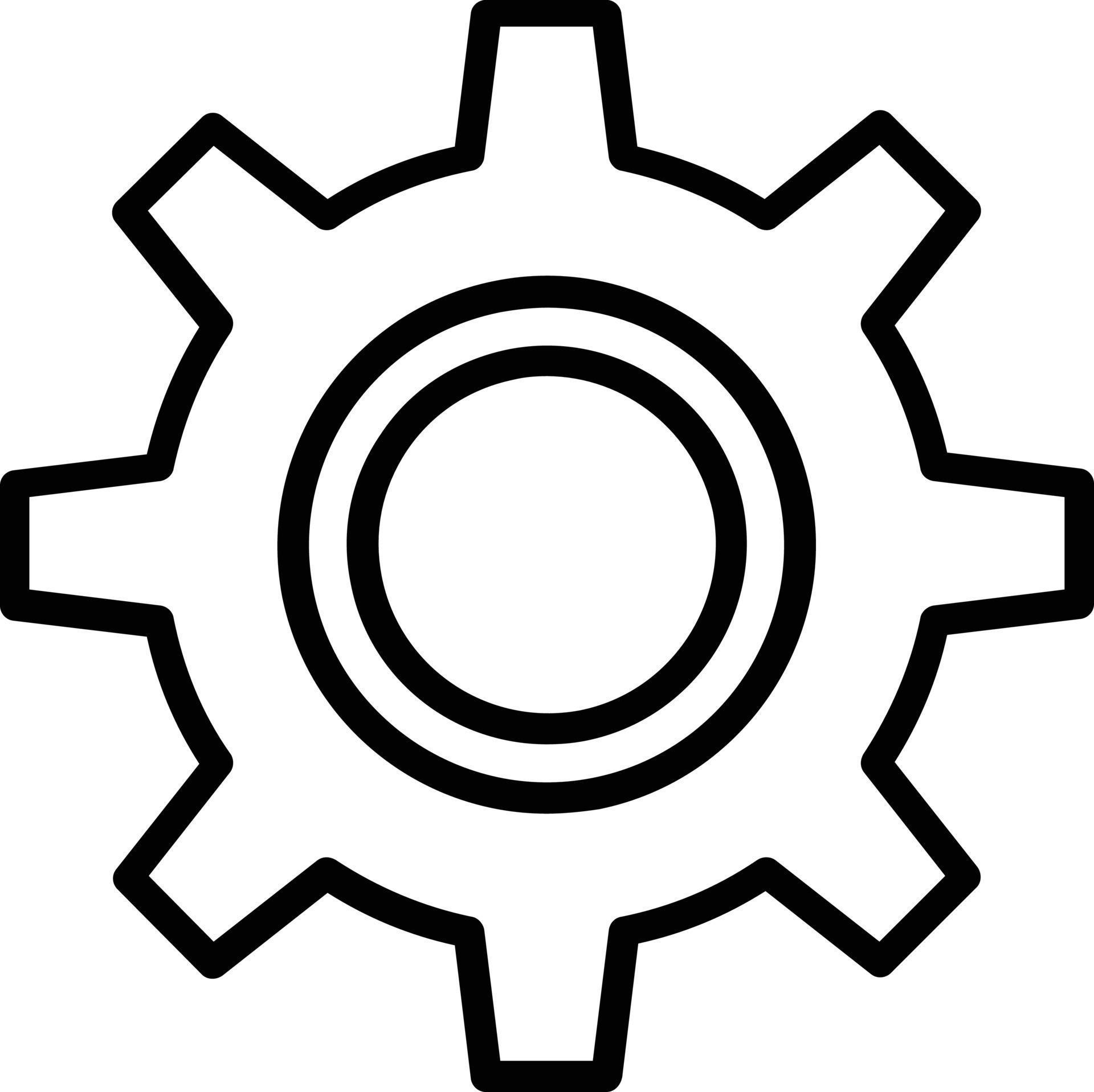 Cog Vector Line Icon 8898961 Vector Art at Vecteezy