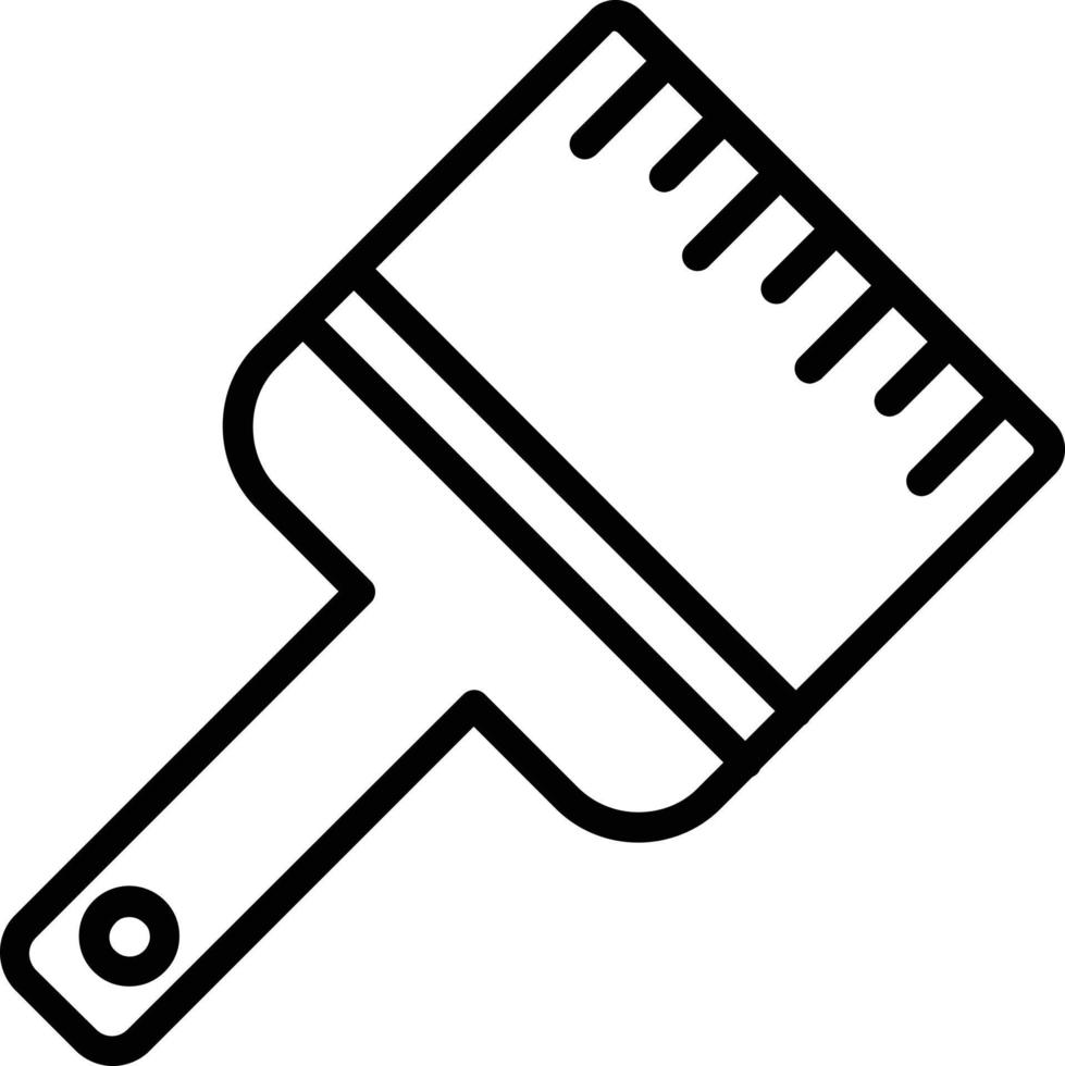Paint brush Vector Line Icon
