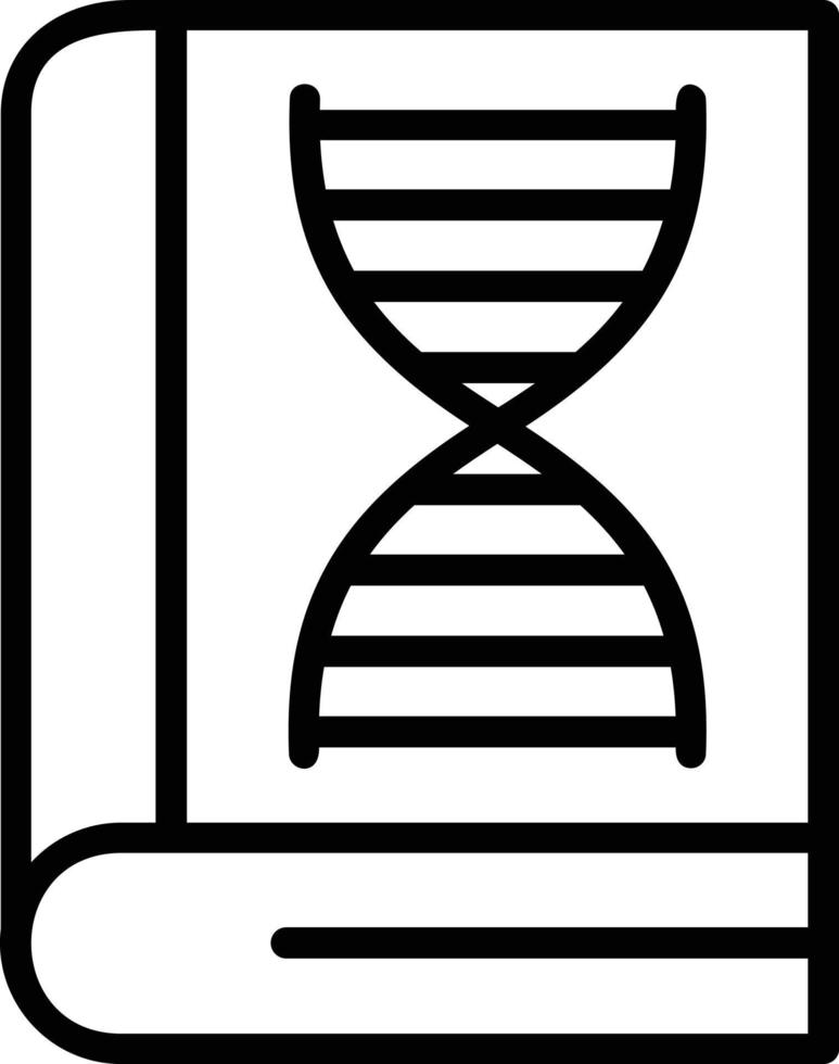 Biology Vector Line Icon