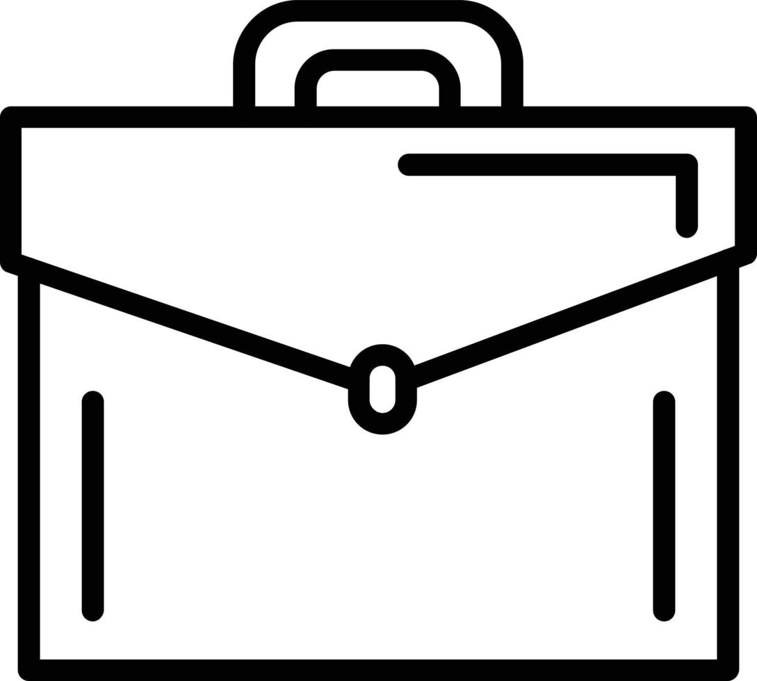 Briefcase  Vector Line Icon