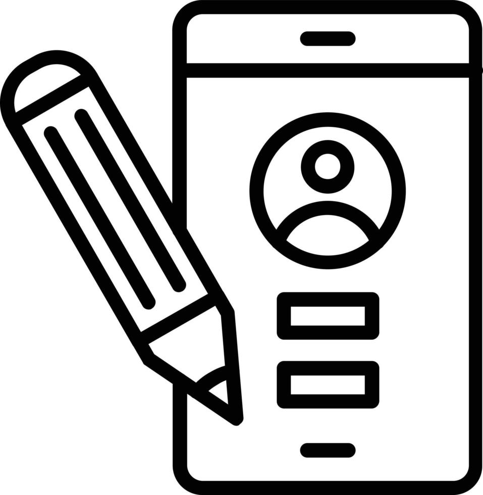 Ui Design Vector Line Icon