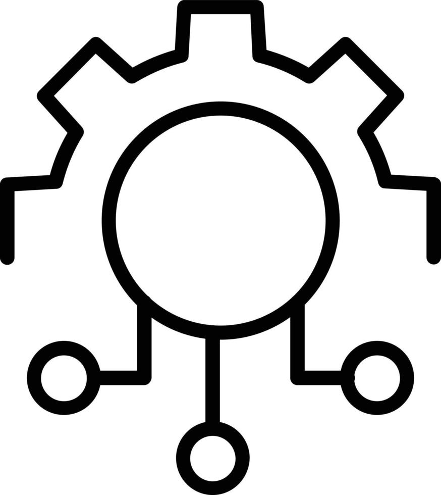 Integration Vector Line Icon