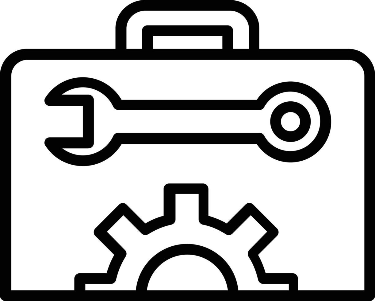 Toolkit Vector Line Icon