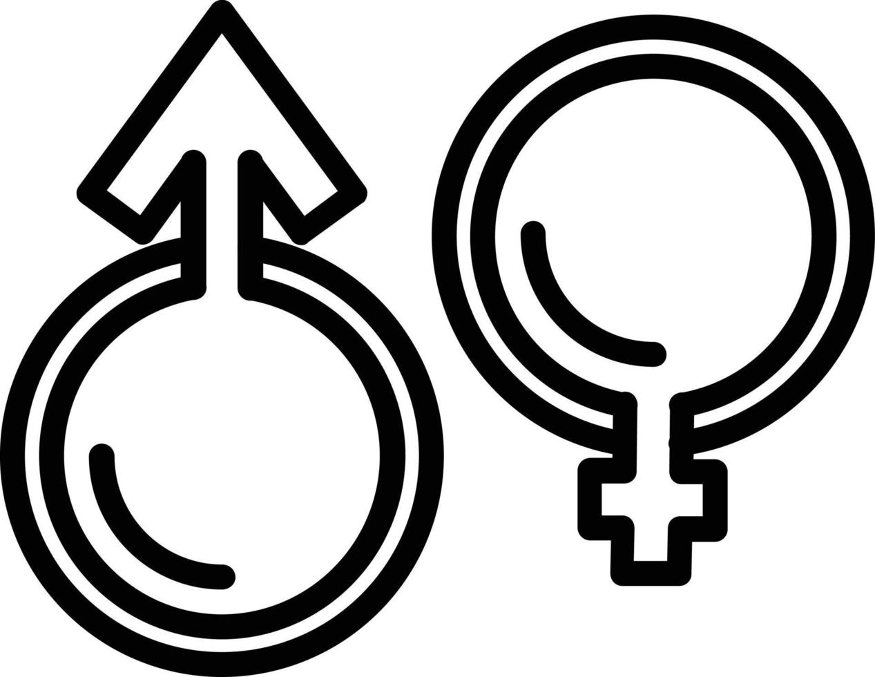 Sex Vector Line Icon