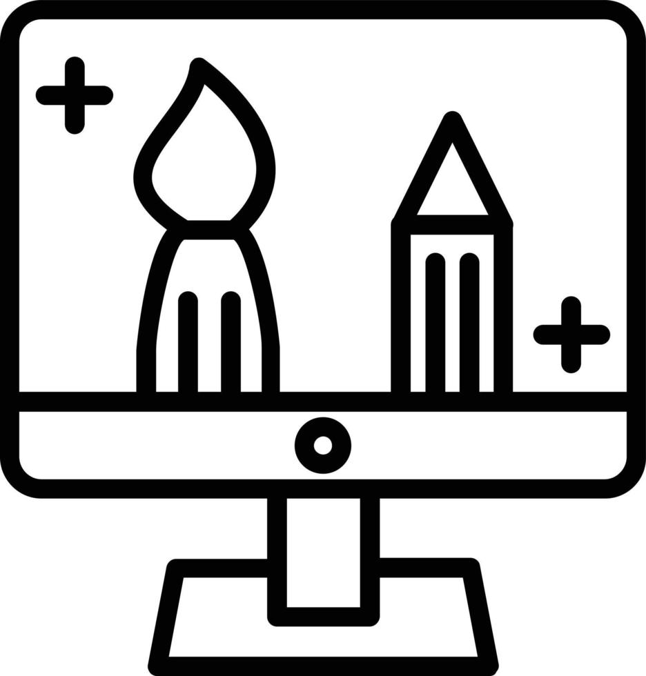 Designer Vector Line Icon