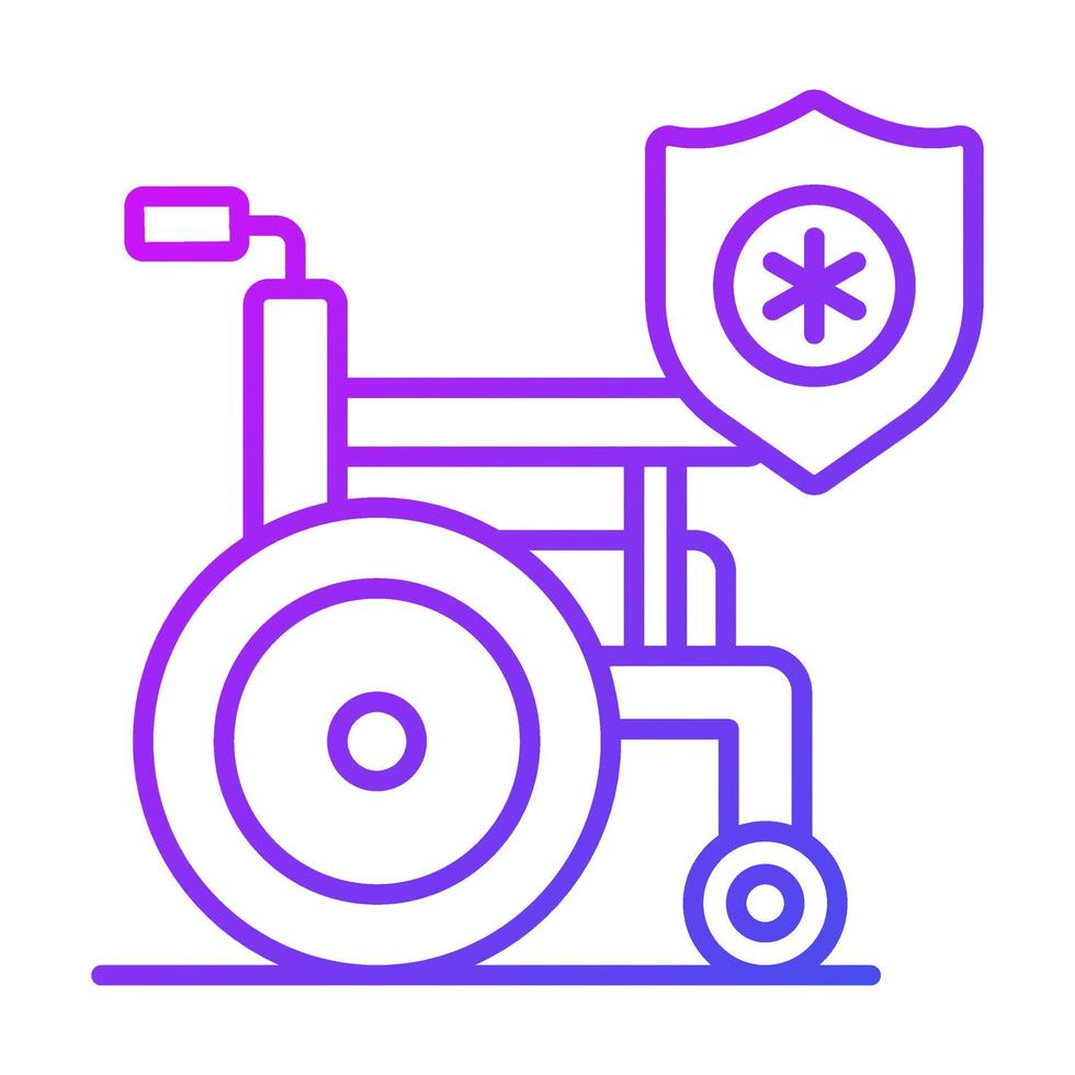 wheelchair Modern concepts design, vector illustration