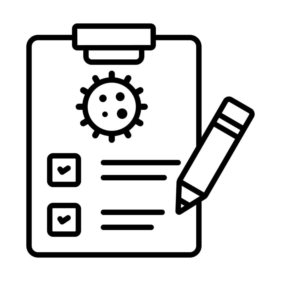 covid test Modern concepts design, vector illustration