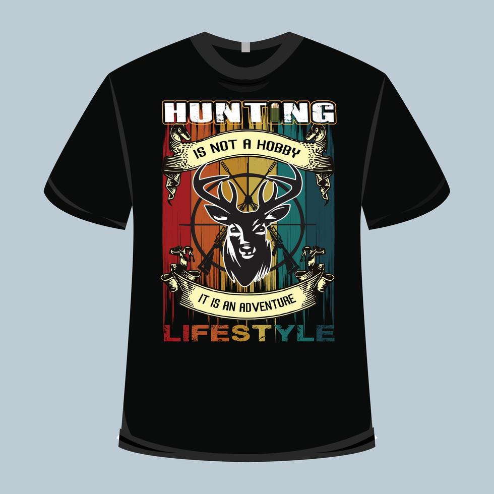 Hunting T Shirt Design vector