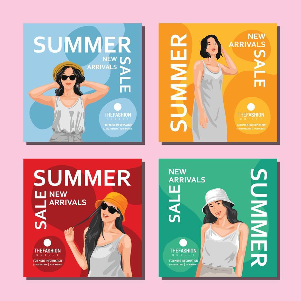 Summer Fashion Sale vector