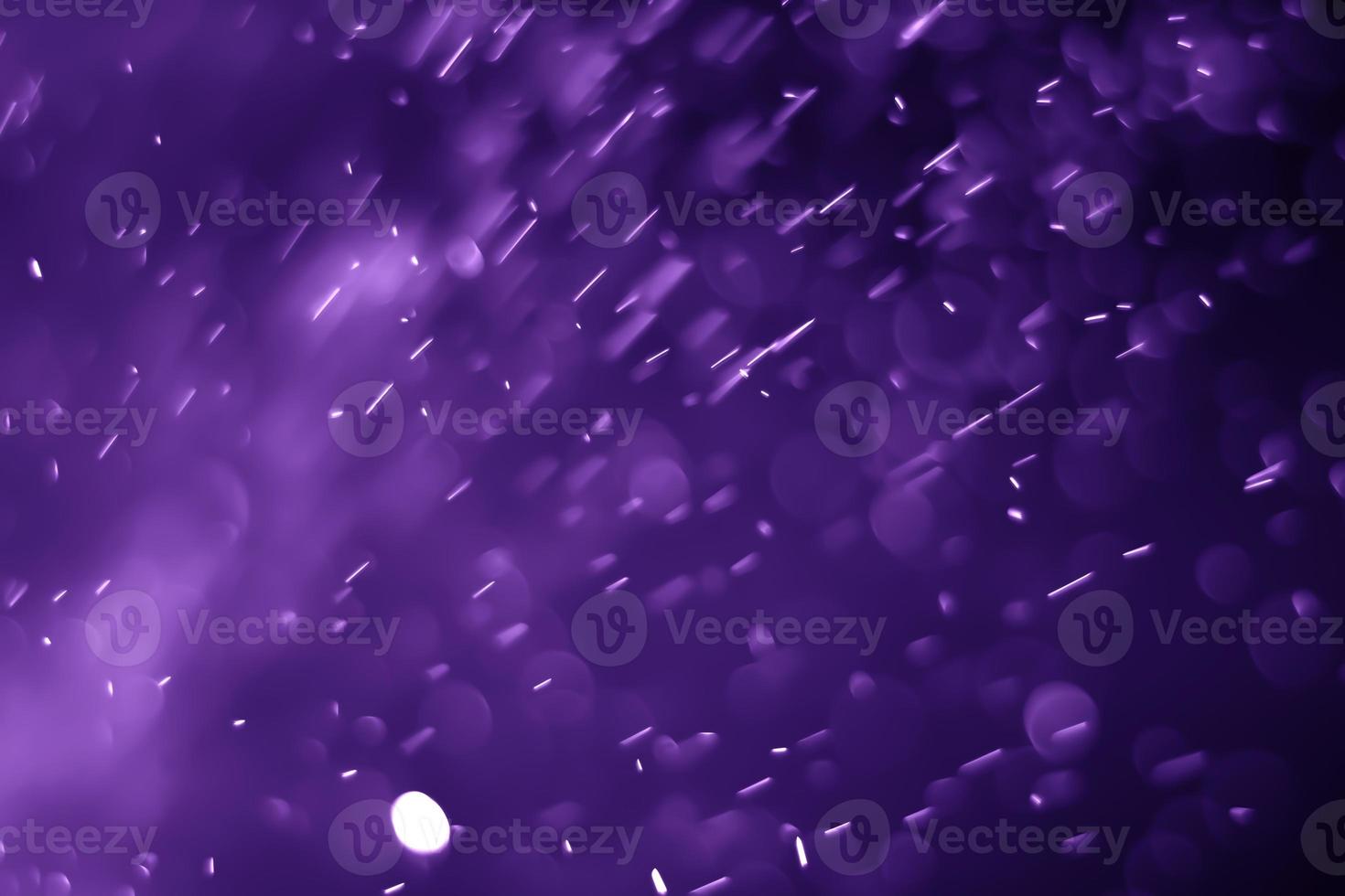 Bokeh purple proton photo