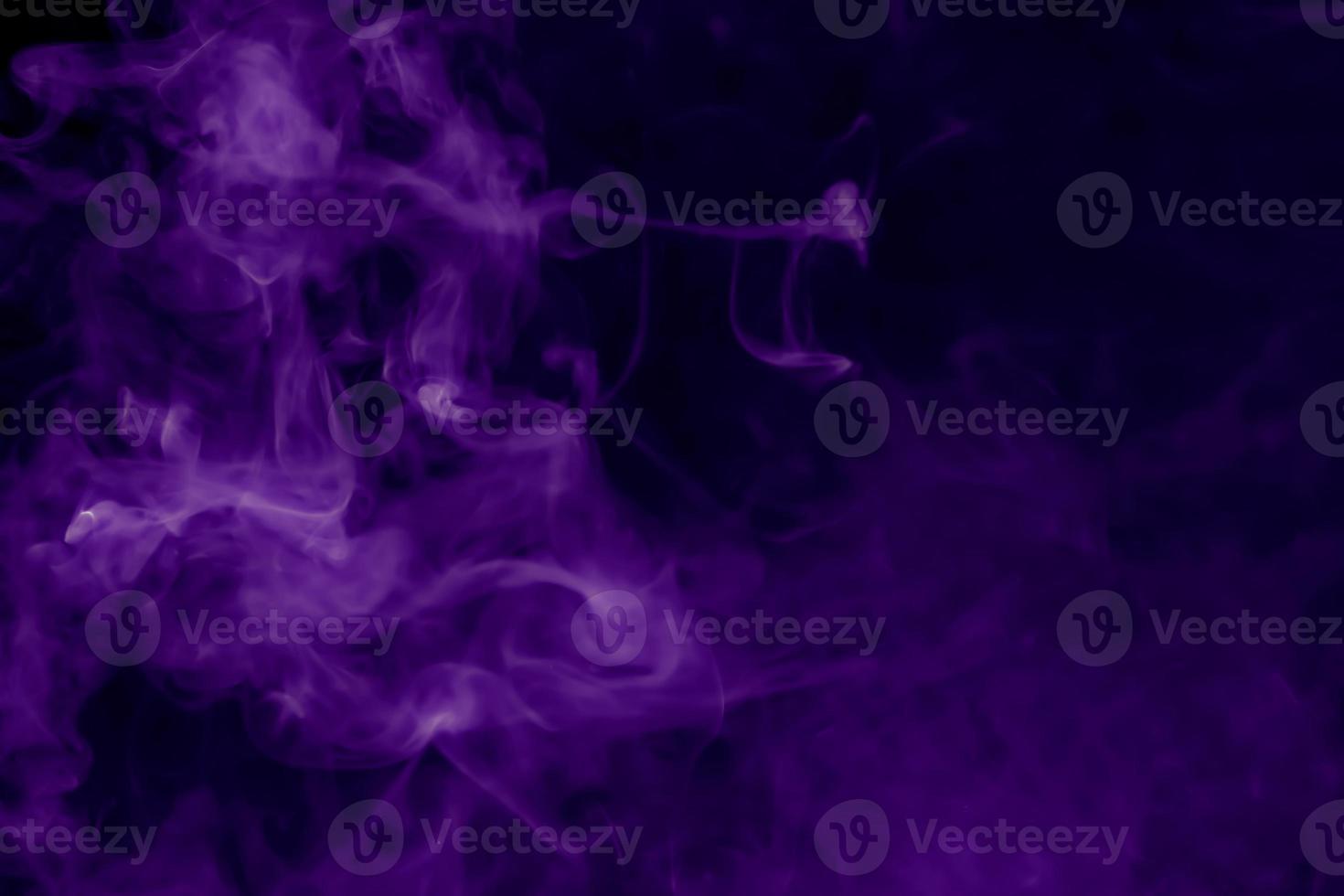 Purple smoke abstract background photo