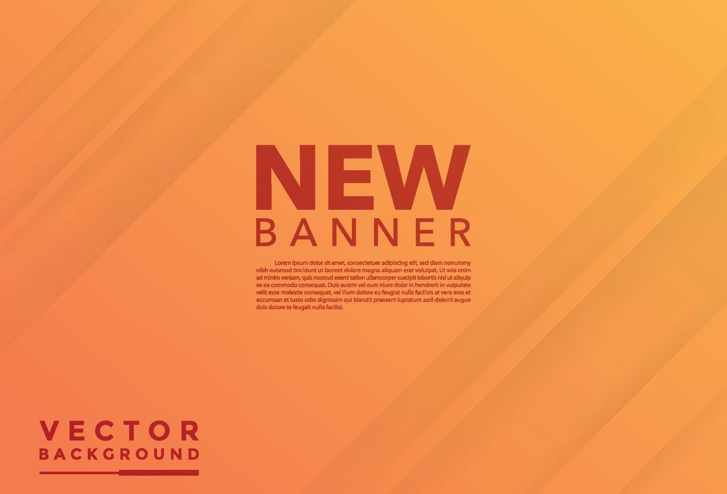 Orange background vector illustration lighting effect graphic for text and message board design infographic.