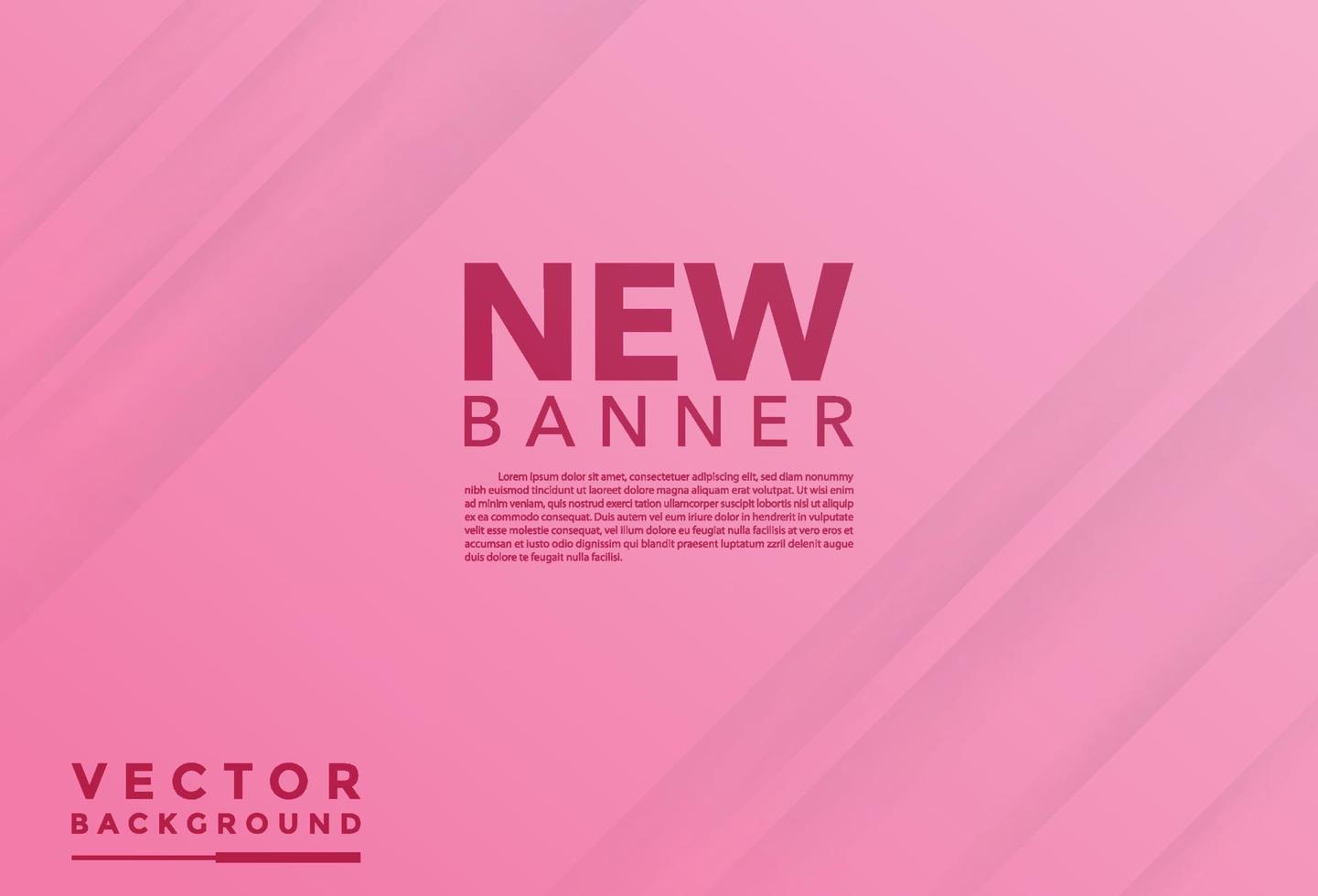 Pink background vector lighting effect graphic for text and message board design infographic.