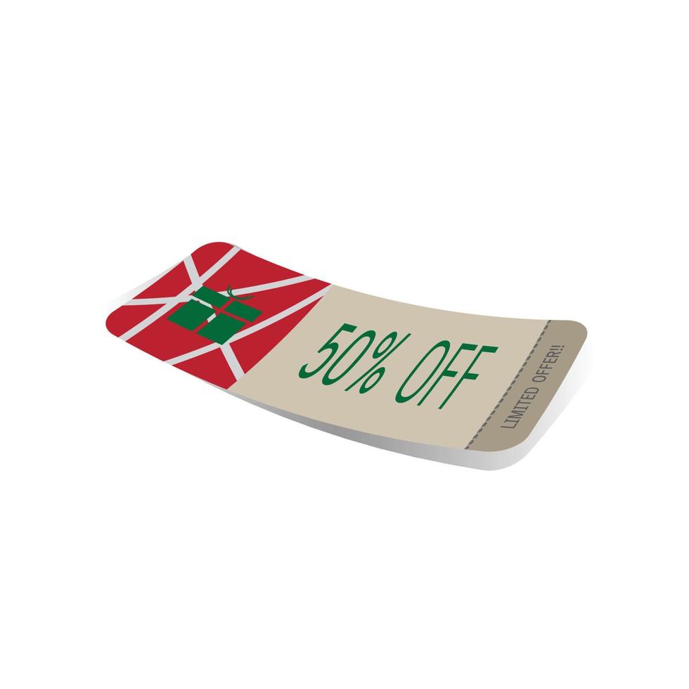 Sale tag on a white background vector