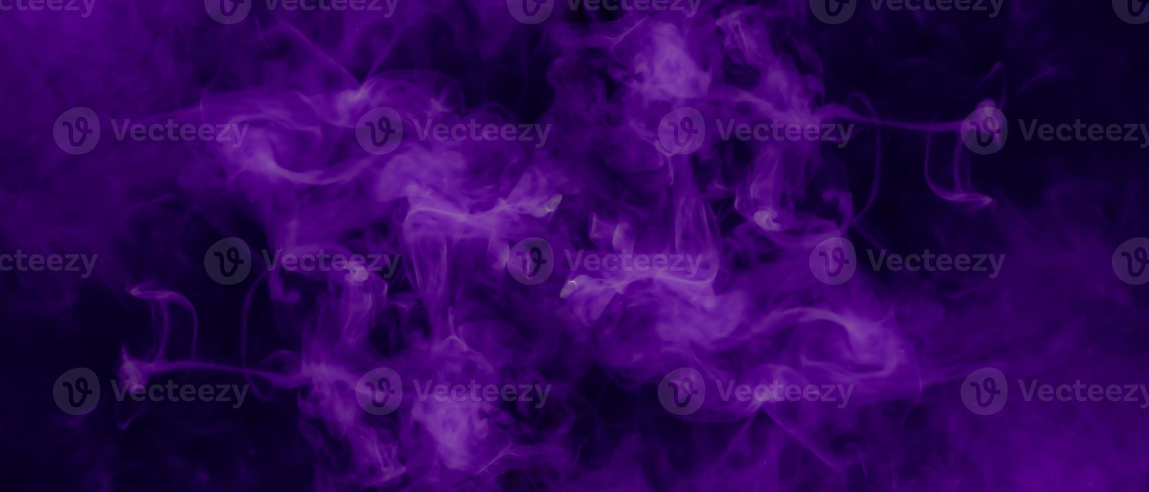 Purple smoke abstract background photo