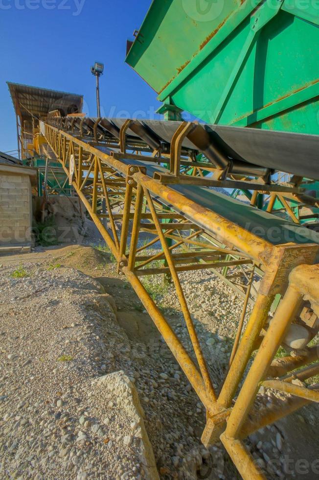 Industrial Gravel Quarry photo