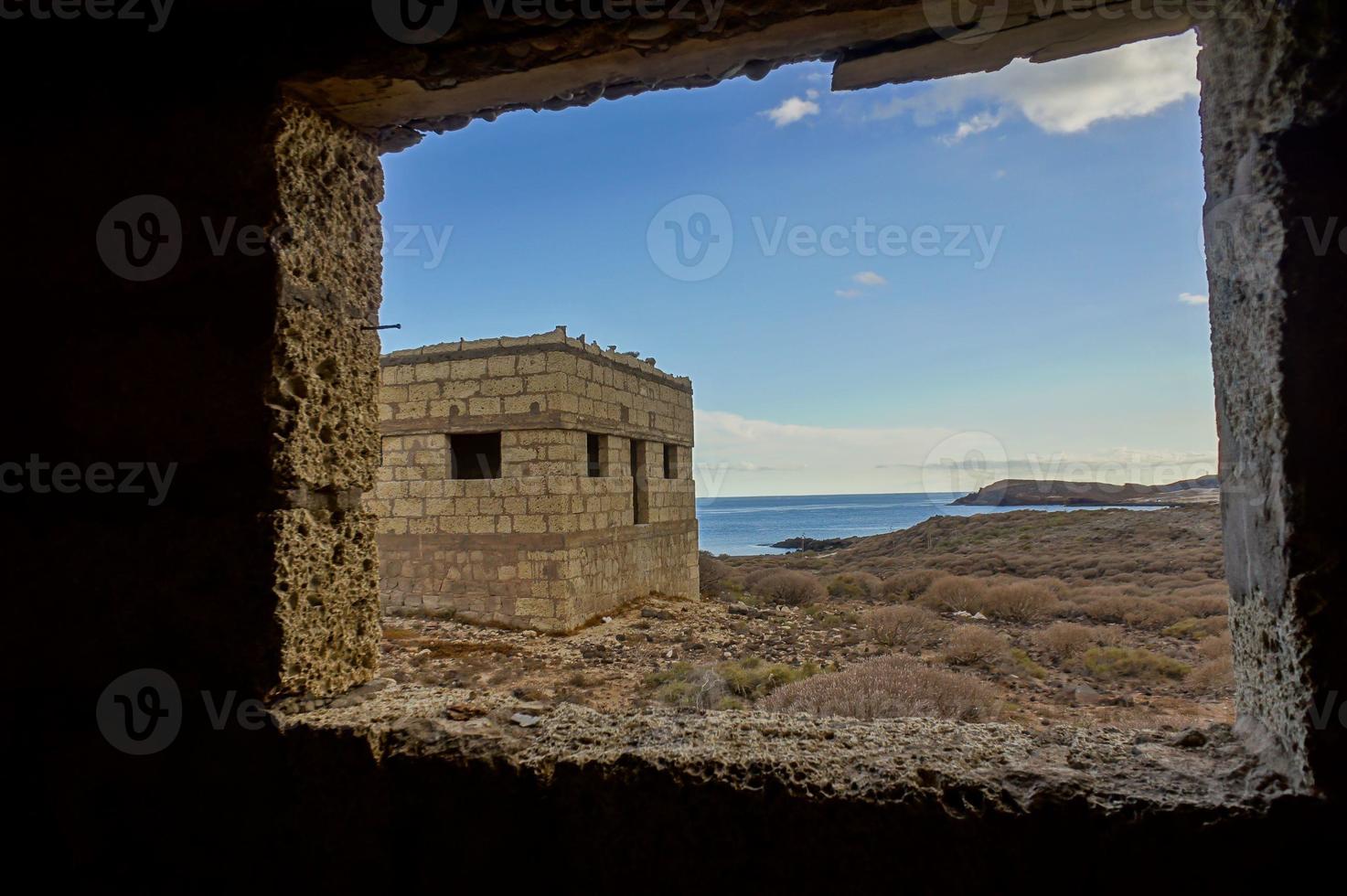 Abandoned Buildings of a Military Base photo