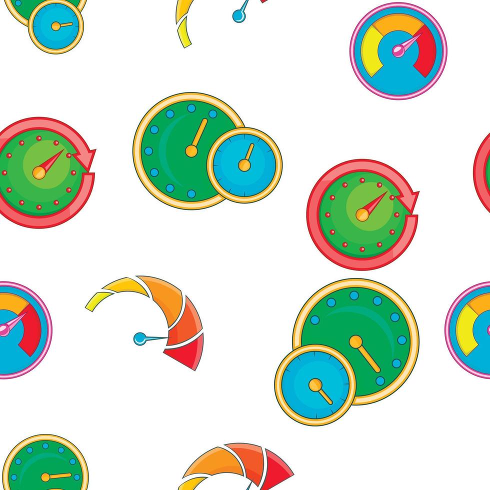 Speed measurement pattern, cartoon style vector