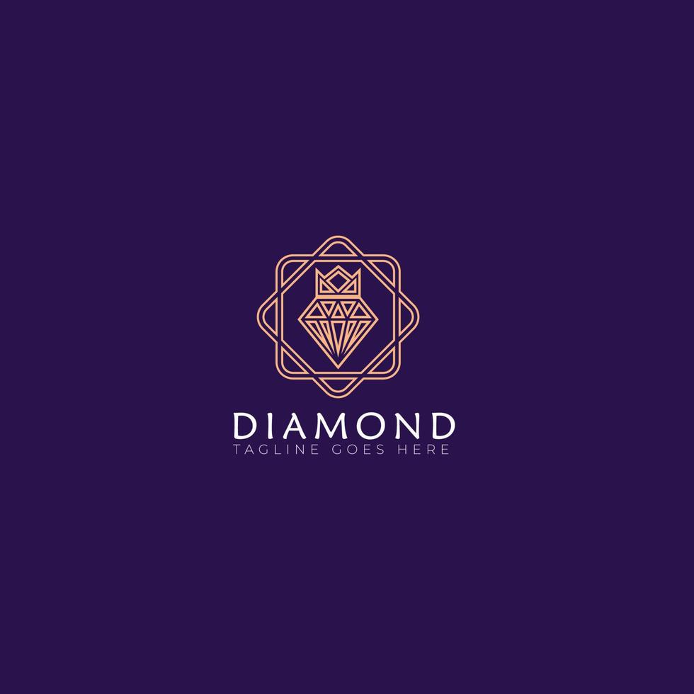 diamond king logo vector suitable for jewelry company