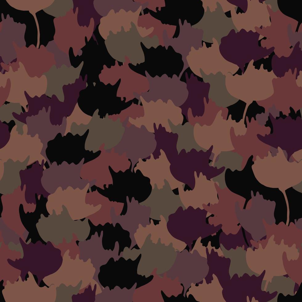 camuflaje fondos abstractos vector patrón sin costuras