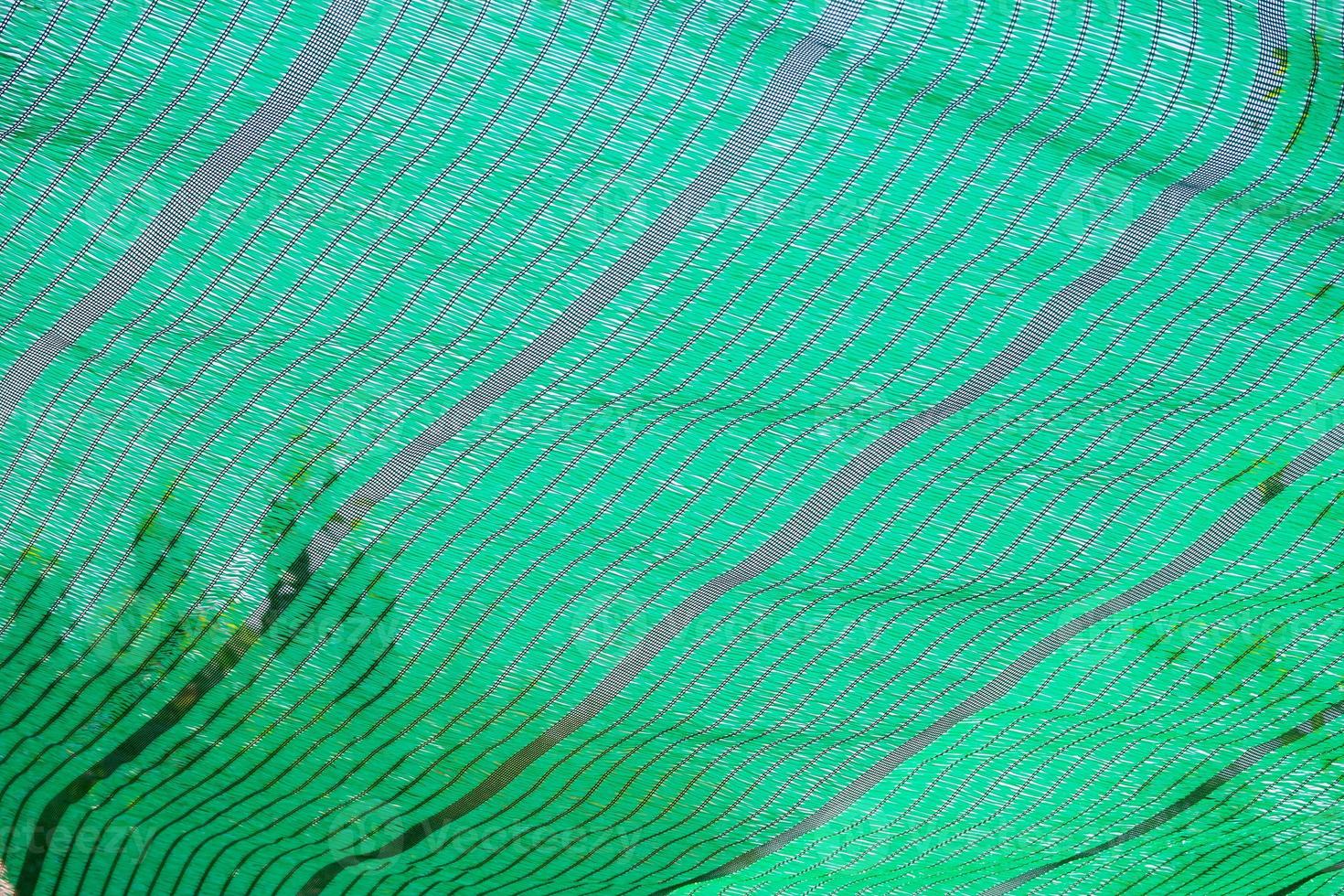 Green Shading Net protect sun light photo
