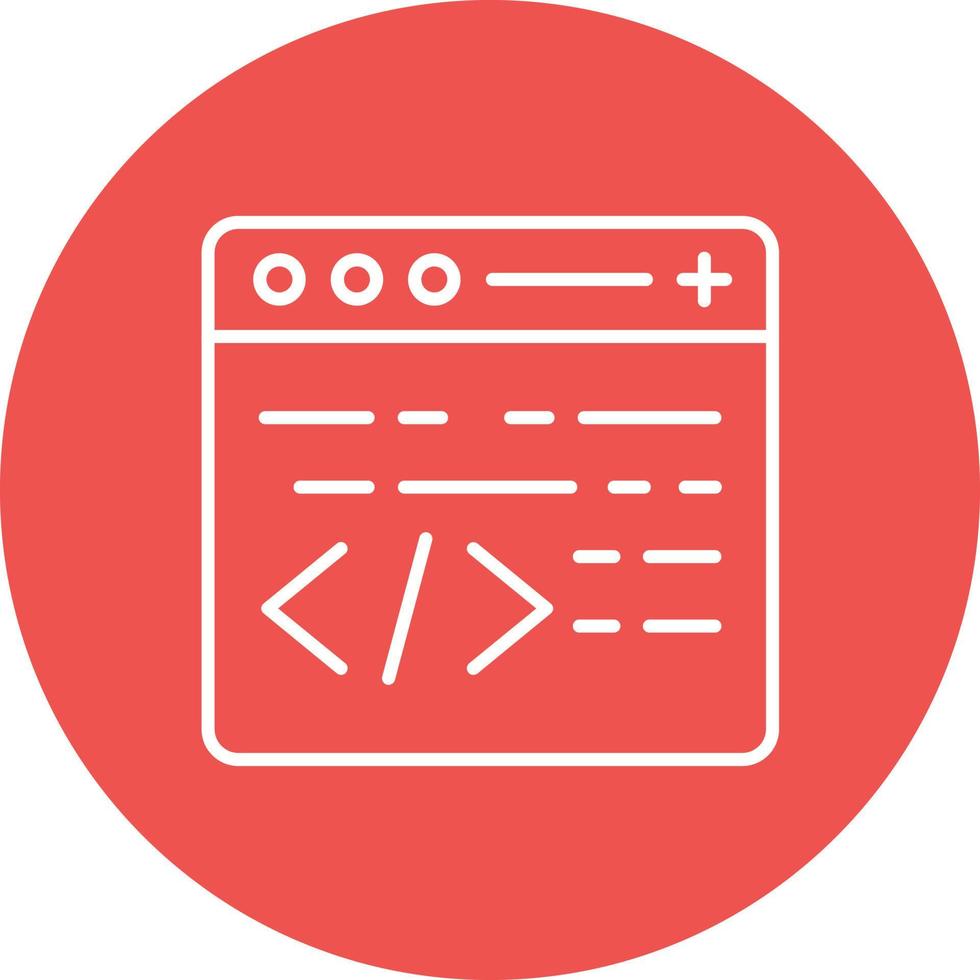 Programming Line Circle Background Icon 8906964 Vector Art at Vecteezy