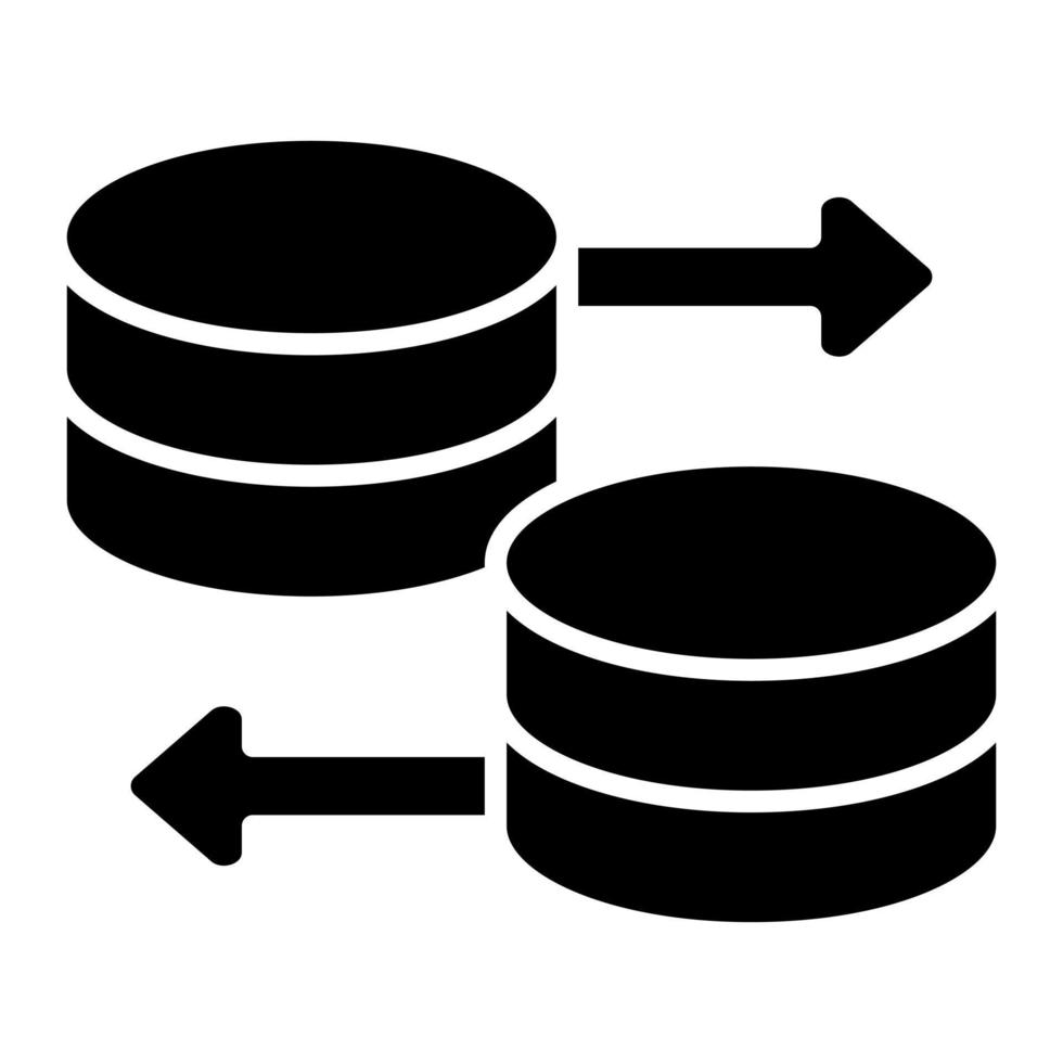 Database Glyph Icon 8907186 Vector Art at Vecteezy