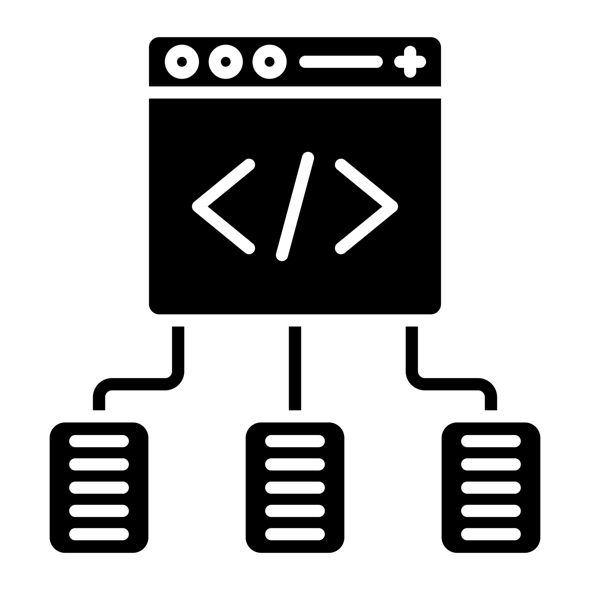 Code Framework Glyph Icon 8907282 Vector Art at Vecteezy