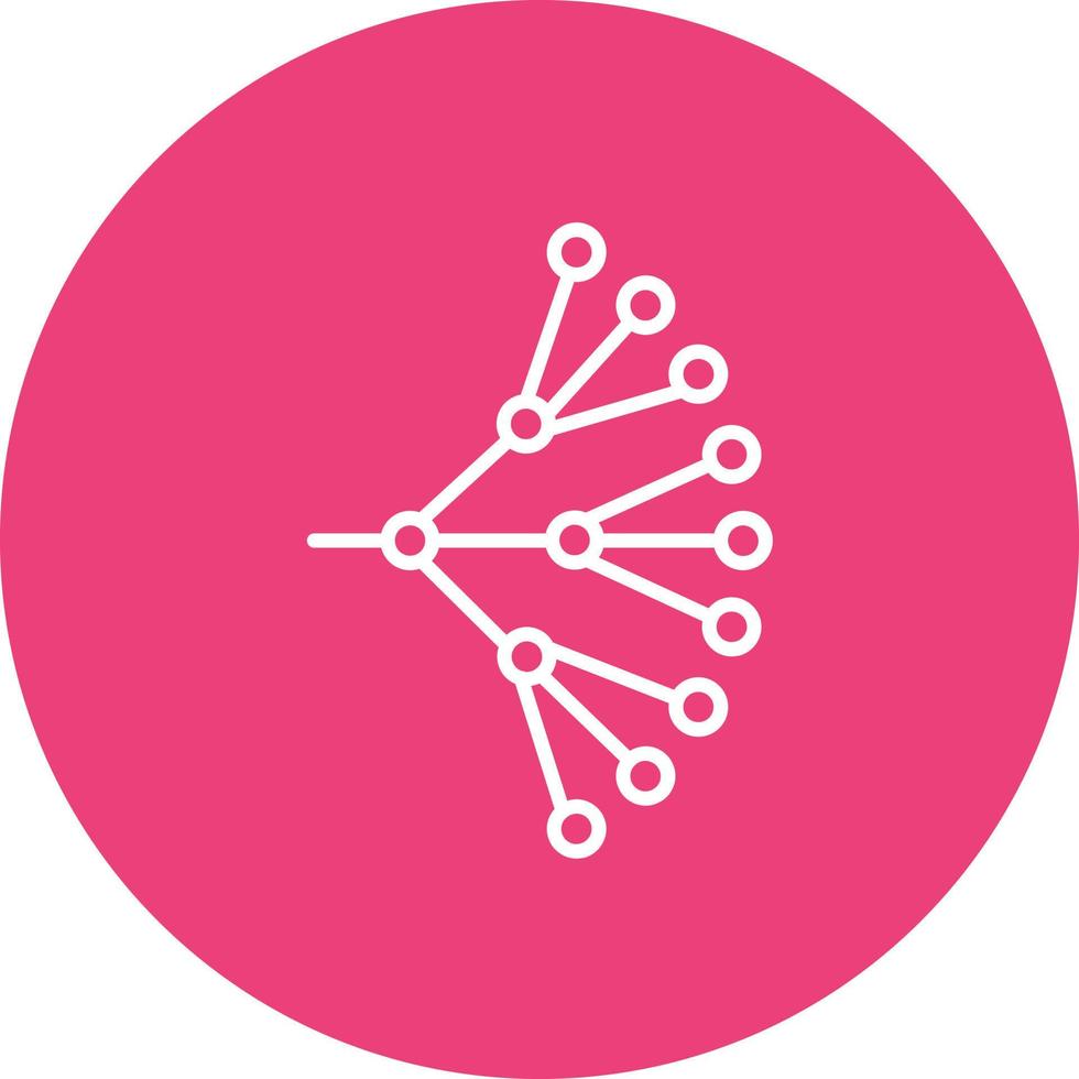 Nuclear Fission Line Circle Background Icon 8908600 Vector Art at Vecteezy