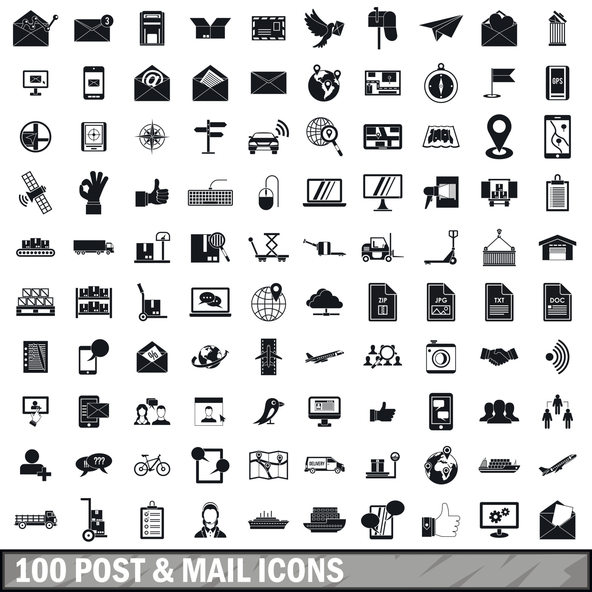 C post. Иконки столбиков связи. post icon.