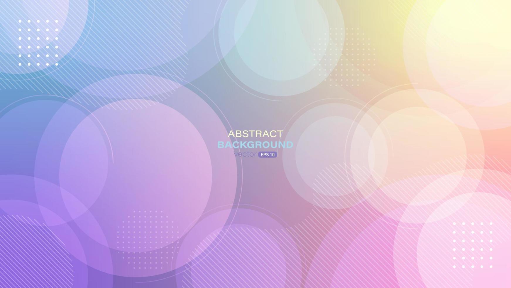 Modern pastel abstract background vector